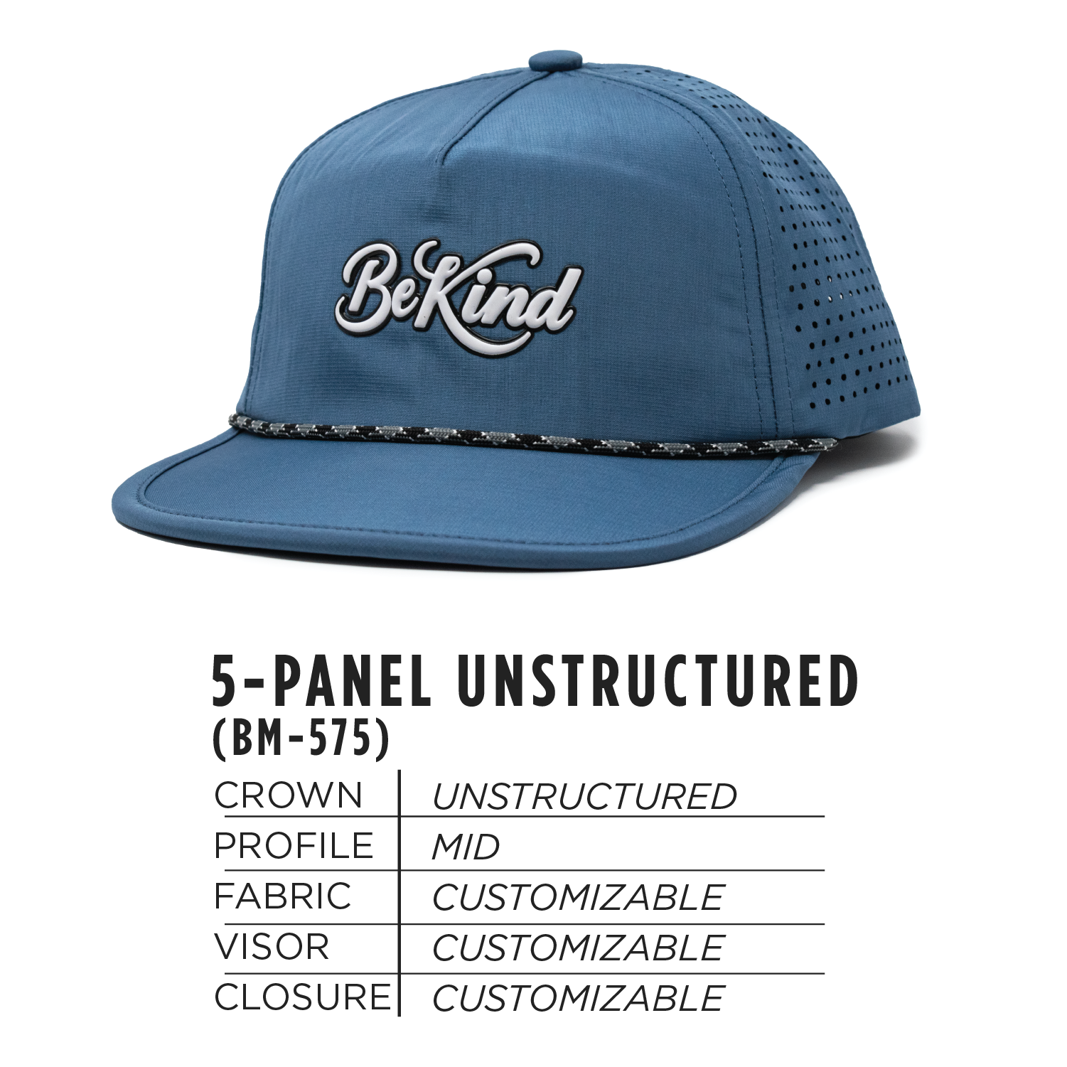 BM 575 Blue Be Kind
